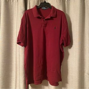 Ralph Lauren Red Polo, size XLarge